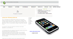 Desktop Screenshot of letechnology.com